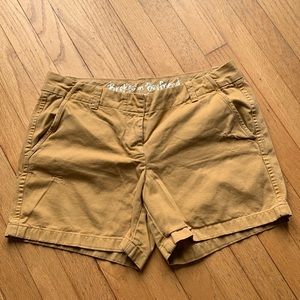 J Crew Broken in Boyfriend shorts